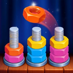 Nuts Spinner - Nut Sort Puzzle simgesi
